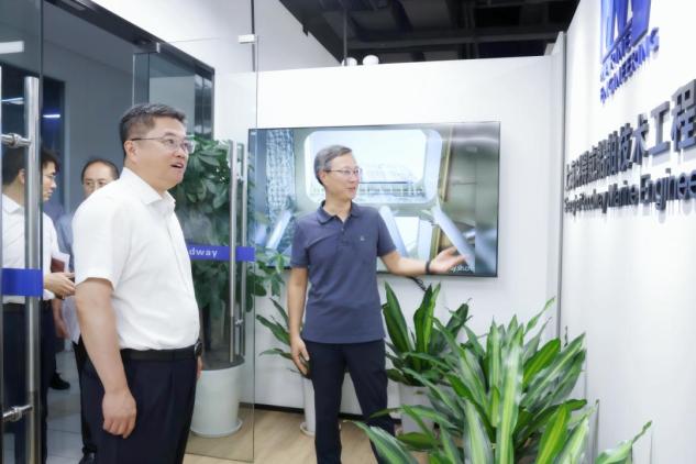 杨浦区委主要领导调研区内船舶技术工程企业
