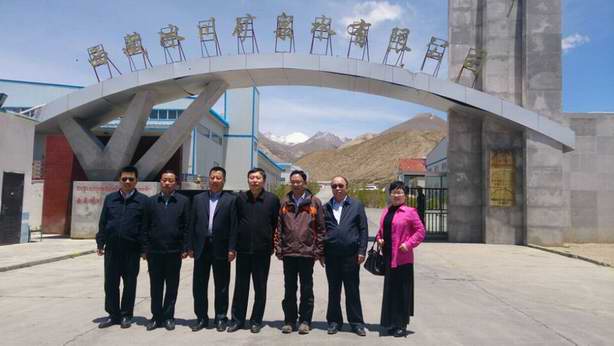中国黄金集团公司孙连忠副总经理一行