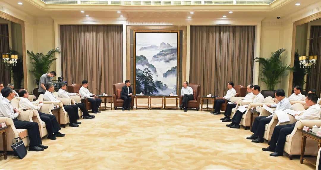 舒印彪邓建玲拜会福建省委书记尹力、省长王宁