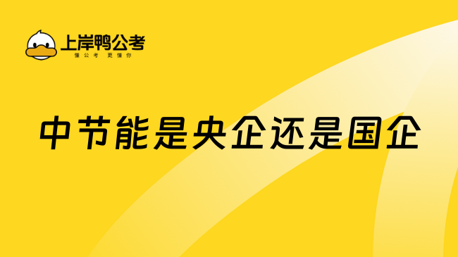 中节能是央企还是国企