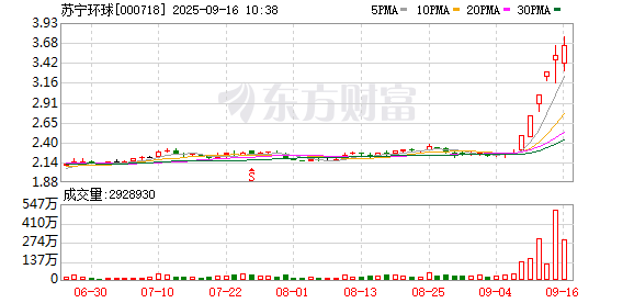 苏宁环球：2024年上半年净利润同比下降16.73% 拟10派0.6元