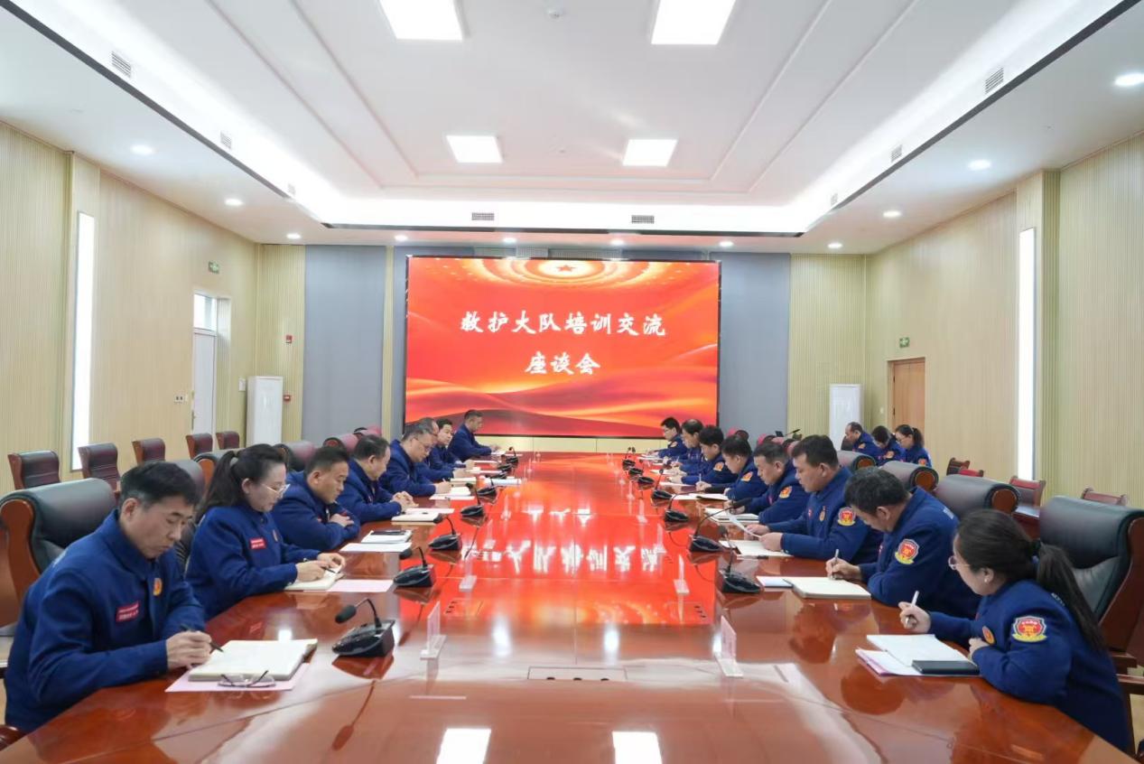救护大队：座谈总结促提升 交流分享共成长